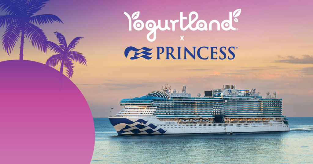 Yogurtland Princess Cruises Sweet Getaway Giveaway