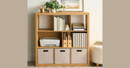 better homes garden cube shelf