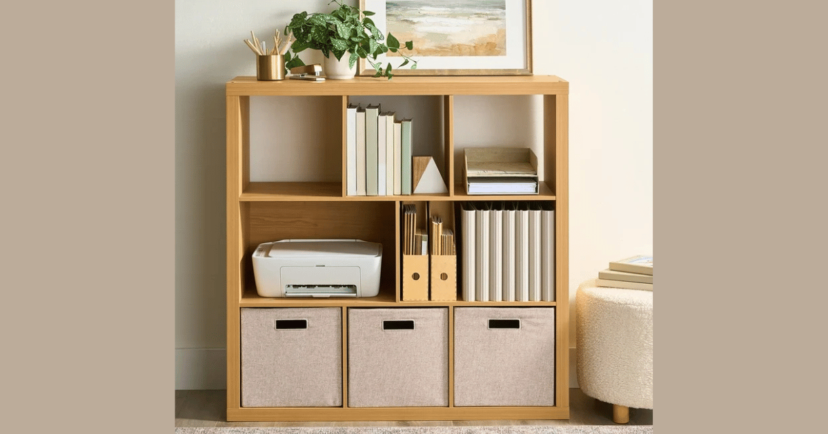 better homes garden cube shelf
