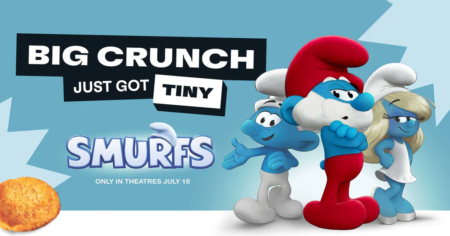smurfs popchips