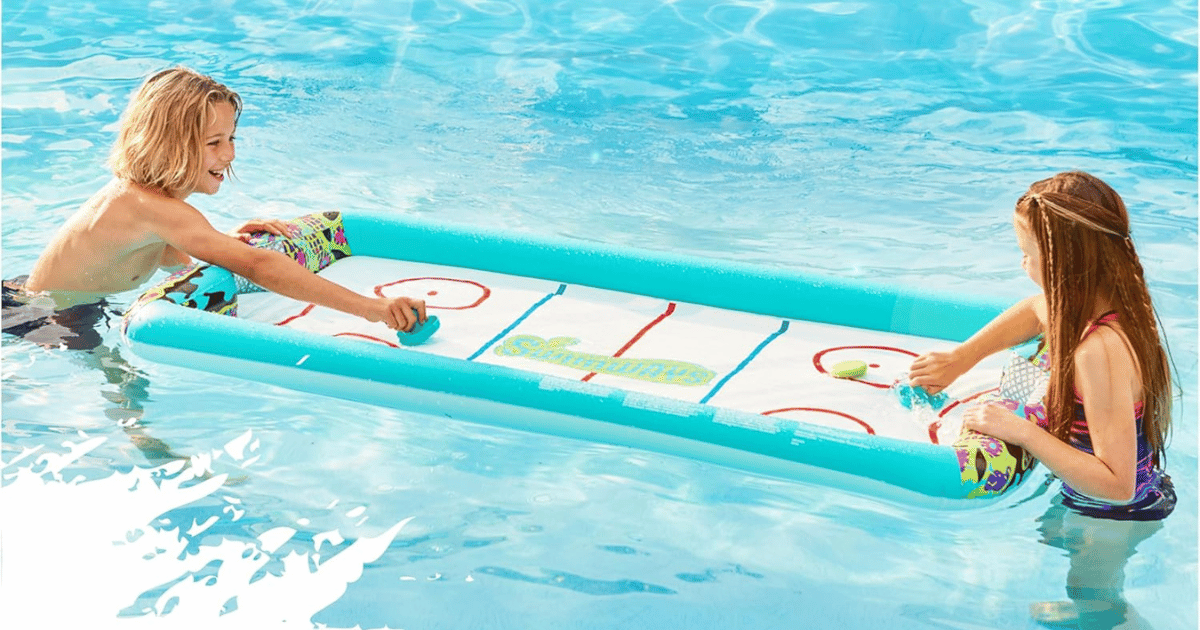 swimways hockey float