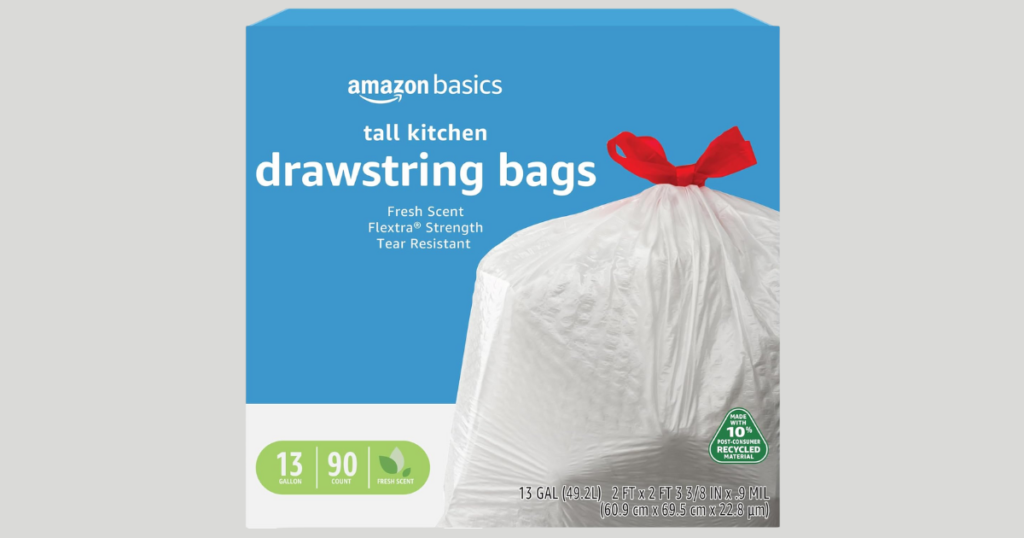 AMAZON BASICS TRASH BAGS