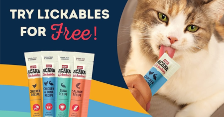FREE Acana Lickables Cat Treats Sample Pack