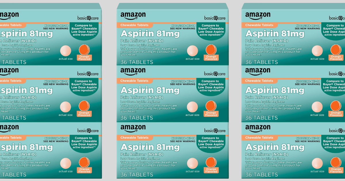 Amazon Basic Care Aspirin