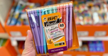 BIC Xtra Smooth Pastel Mechanical Pencils with Erasers scaled