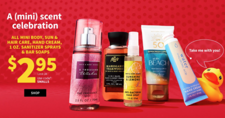 Bath Body Works Minis