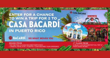 Casa Bacardi 2025 Sweepstakes
