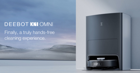 Ecovacs deebot x1 omni robot vacuum and mop combo