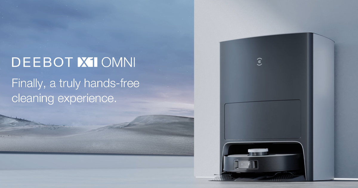 Ecovacs deebot x1 omni robot vacuum and mop combo Ecovacs deebot x1 omni robot vacuum and mop combo