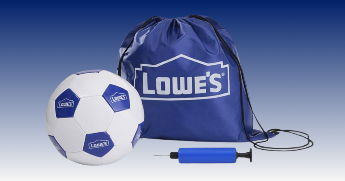 FREE Lowe’s Kids Soccer Ball FREE Lowe’s Kids Soccer Ball