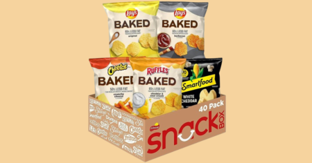 Frito Lay Baked and popped mix variety pack 40