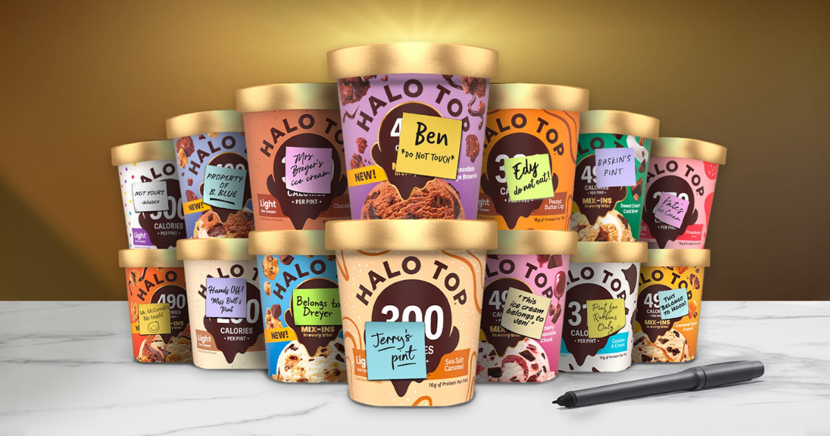 HALO TOP Ice Cream Pints HALO TOP Ice Cream Pints