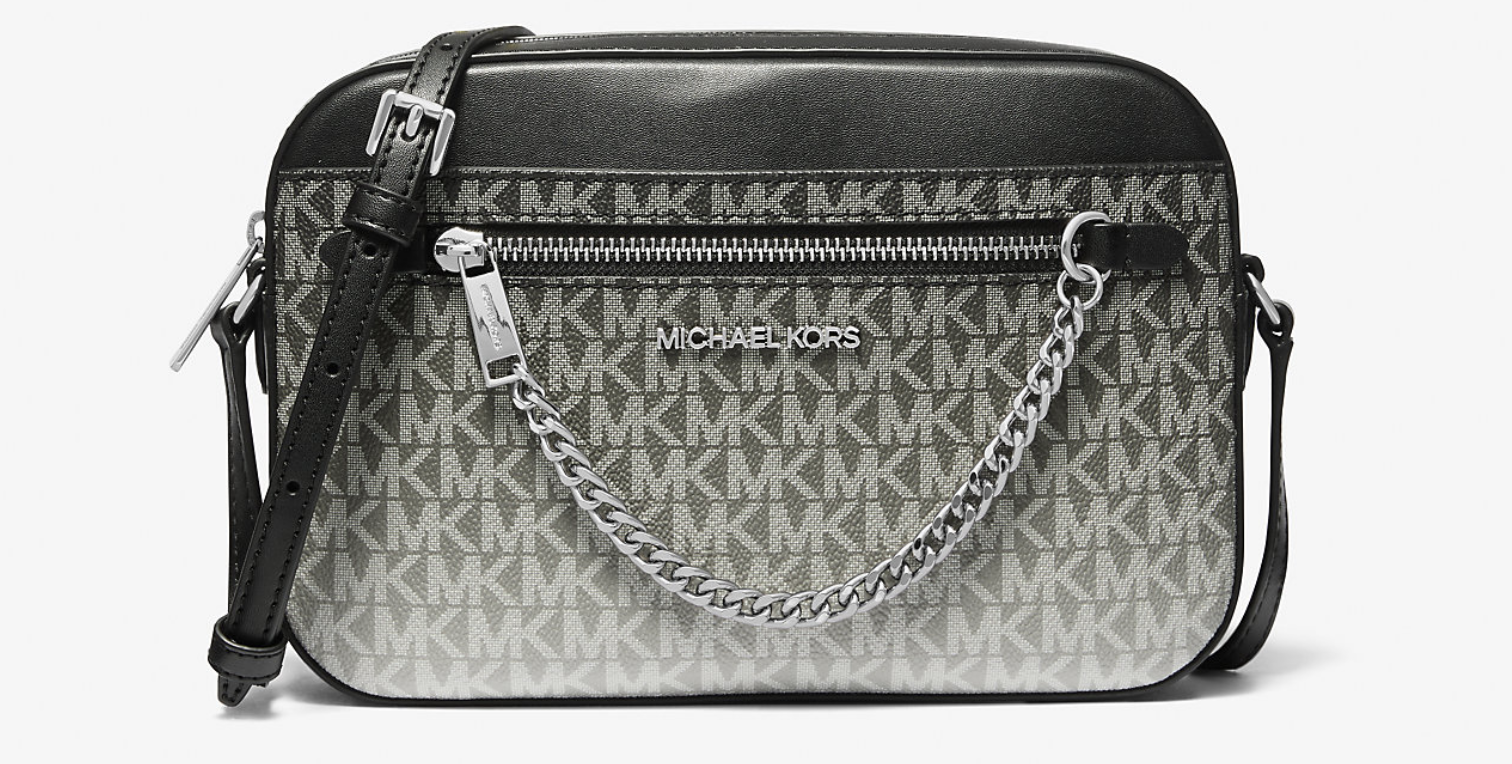 Jet Set Large Ombré Signature Logo Crossbody Body