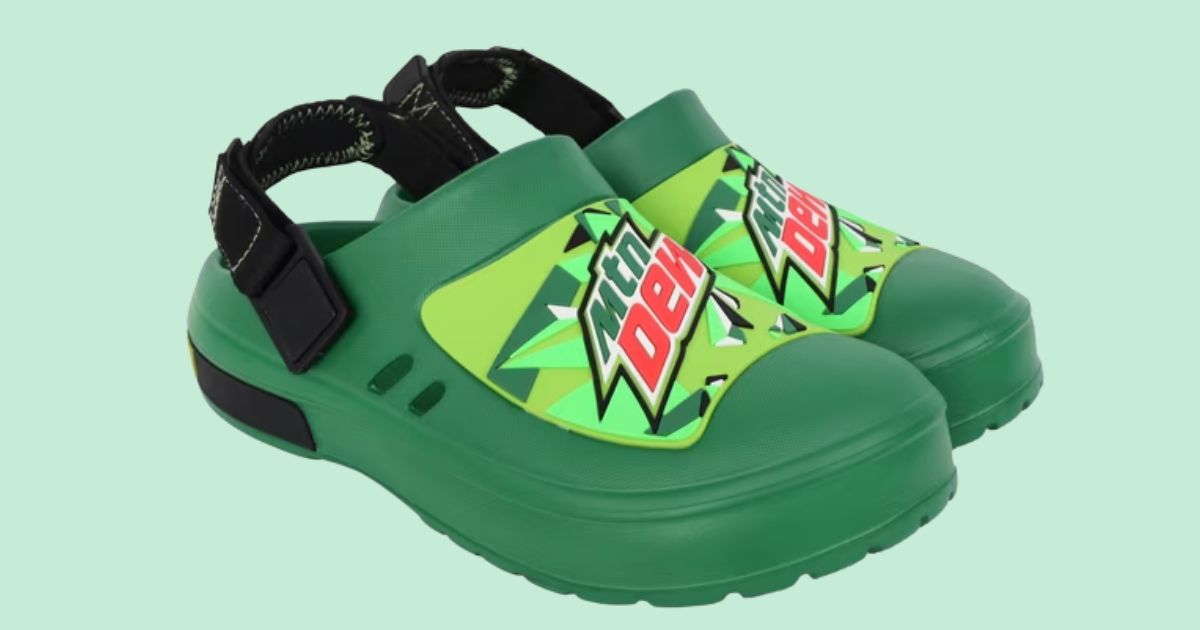 MOUNTAIN DEW CLOGS MOUNTAIN DEW CLOGS