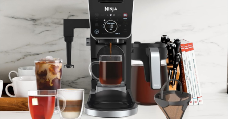 Ninja hot and iced coffee maker
