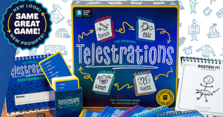 Original Telestrations Game Night with Tryazon