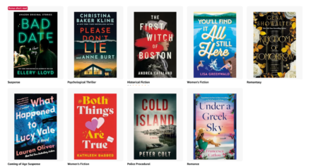 Prime Members Score 2 FREE Kindle Books with Amazon First Reads!