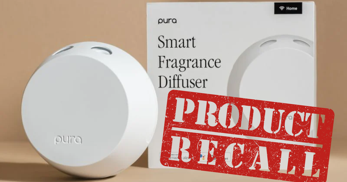 Pura Scents Smart Home Fragrance Diffusers Recall Alert Pura Scents Smart Home Fragrance Diffusers Recall Alert