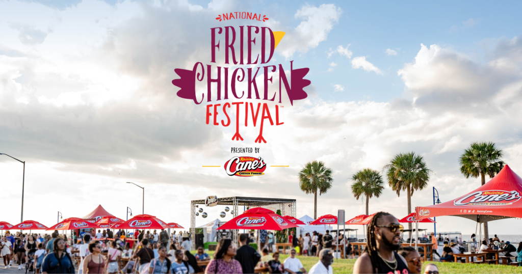 Raising Cane’s Chicken Fingers National Fried Chicken Festival Flyaway Sweepstakes