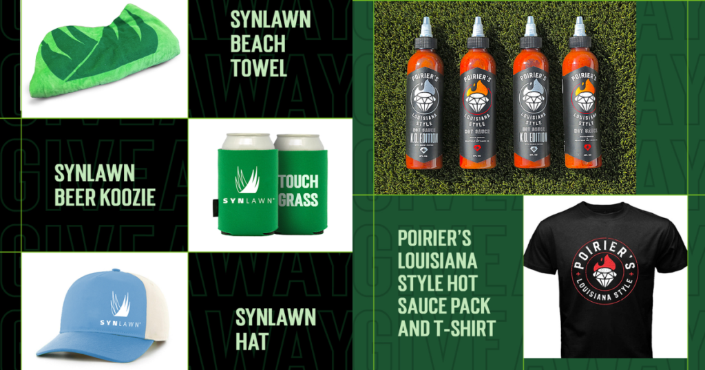 SYNLawn x Dustin Poirier Giveaway