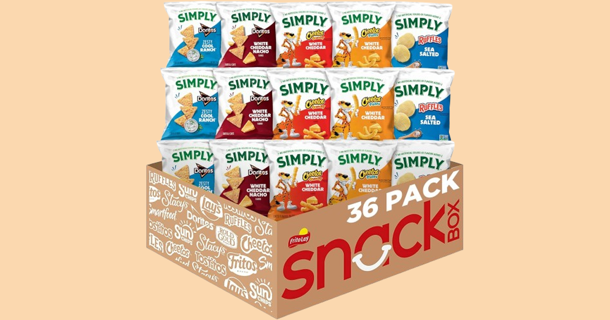 Simply Snacks Variety pack 36 count Simply Snacks Variety pack 36 count