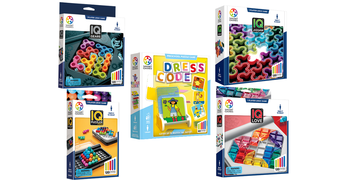 SmartGames Portable Puzzle Party with Tryazon SmartGames Portable Puzzle Party with Tryazon