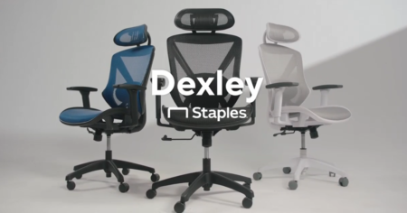 Staples Dexley Ergonomic Mesh Swivel Task Chair