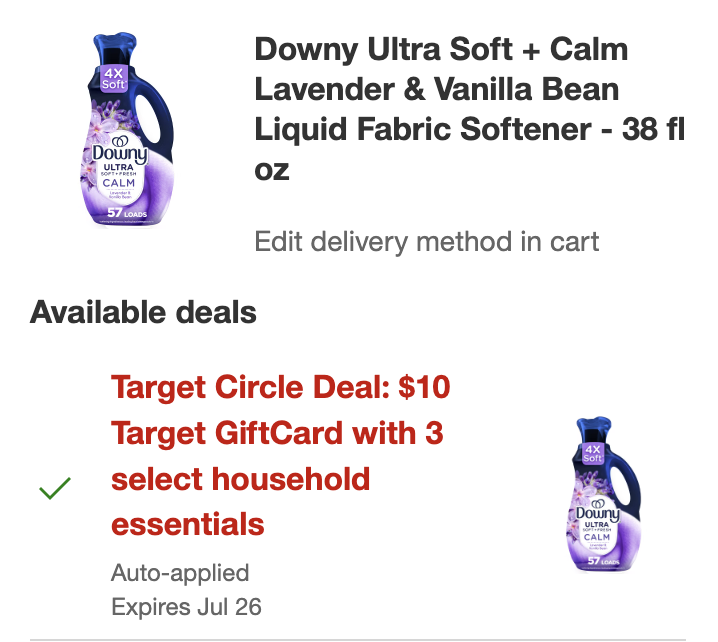 Target Downy