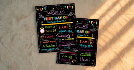 back to school board