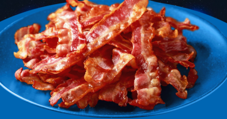 plate of bacon
