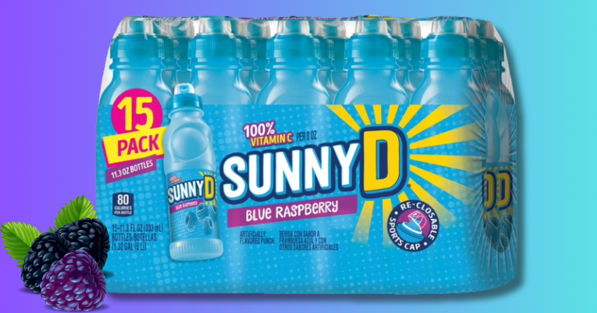 sunny d blue