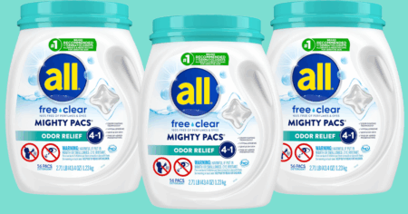 All Might Pacs fREE CLEAR MIGHTY PACS 56 COUNT