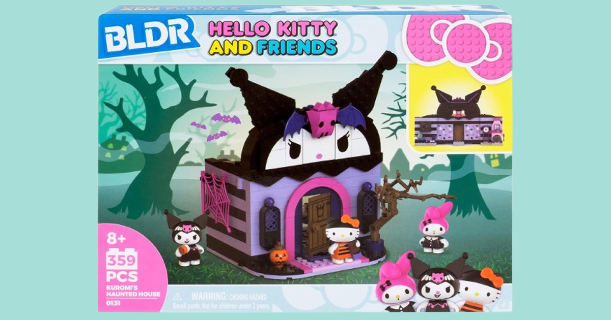 BLDR Hello Kitty and Friends Kuromis Haunted House Building Set BLDR Hello Kitty and Friends Kuromis Haunted House Building Set