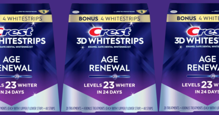 CREST 3D WHITESTRIPS
