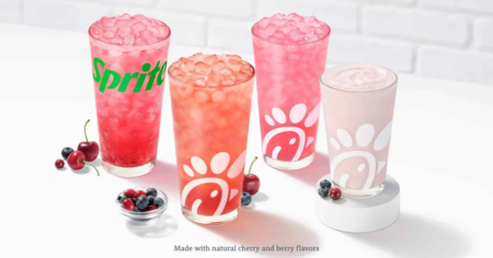 Chick fil A Cherry Berry Drinks