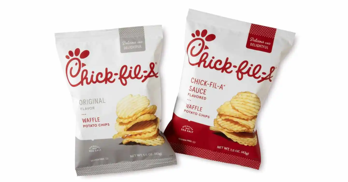 Chick fil A Waffle Potato Chips Chick fil A Waffle Potato Chips