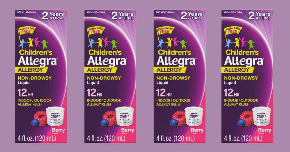 Childrens allegra Childrens allegra