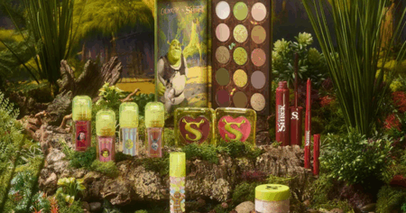 Colourpop x dreamworks shrek collection