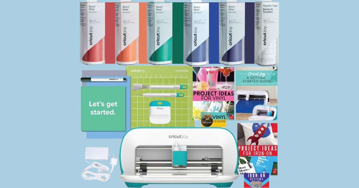 Cricut Joy Machine With Rainbow Smart Adhesive Vinyl Cricut Joy Machine With Rainbow Smart Adhesive Vinyl