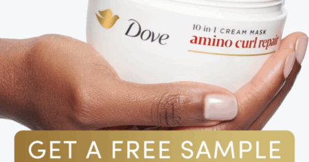 FREE Dove Amino Curl Repair Mask Sample