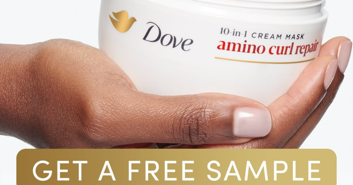 Dove Amino Curl Repair Mask Sample Dove Amino Curl Repair Mask Sample