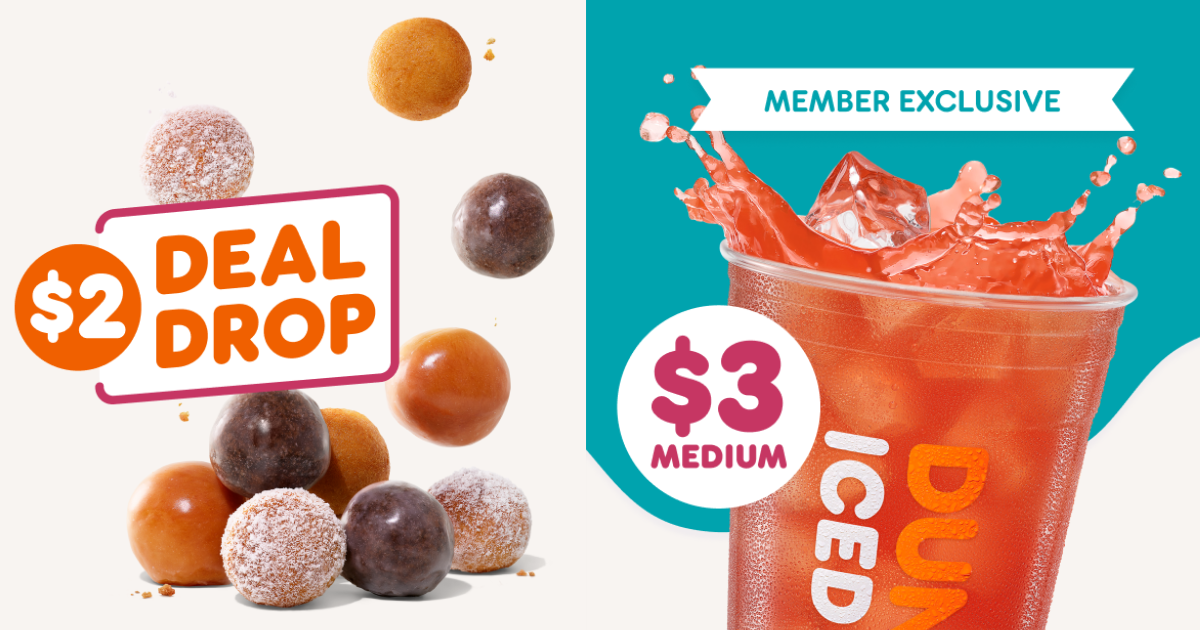 Dunkin Rewards through 831 Dunkin Rewards through 831
