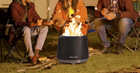 East Oak Camber Smookless Fire pit