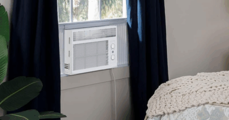 GE WINDOW AIR CONDITIONER UNIT