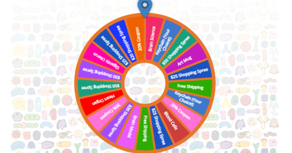 GIANTmicrobes Back to School Spin to Win Instant Win