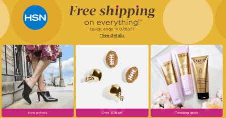 HSN FREE SHIPPING