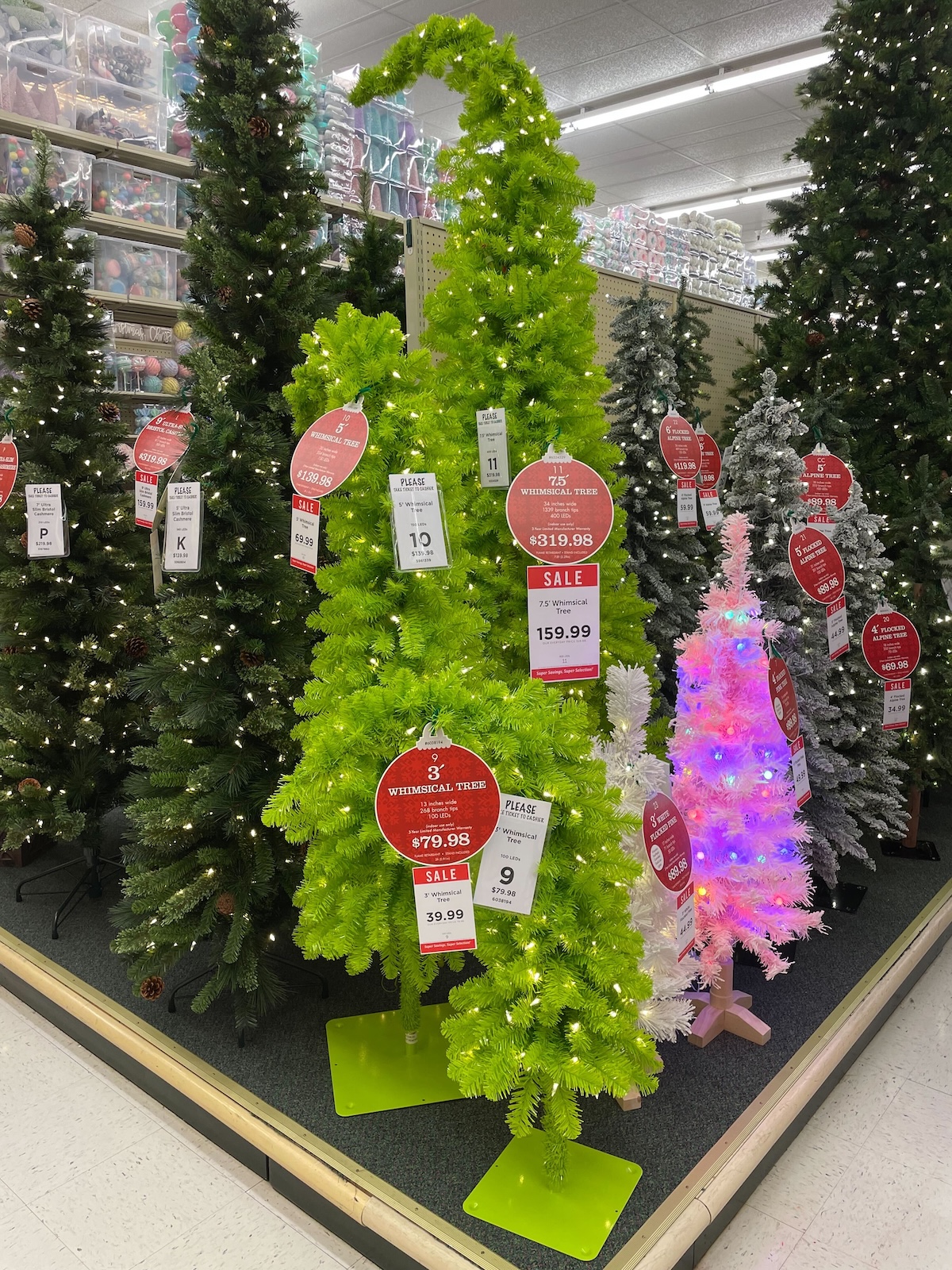 Hobby Lobby Grinch Trees Hobby Lobby Grinch Trees
