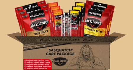 Jack Links Beef Jerky Gift Basket Variety Pack