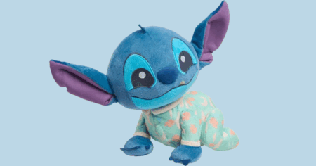 Just Play Disney Baby Musical Crawling and Talking Pals Stitch