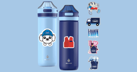 FREE Kids MANNA Water Bottle at Lowe s